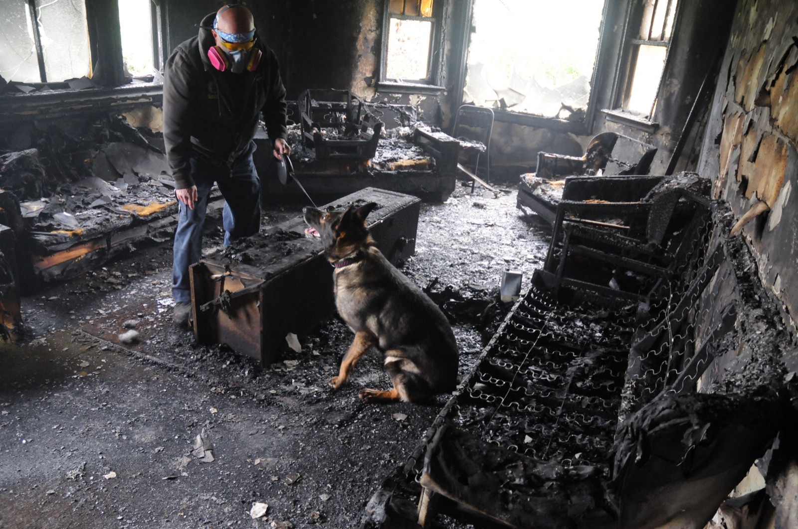 CADA handler with K9 partner