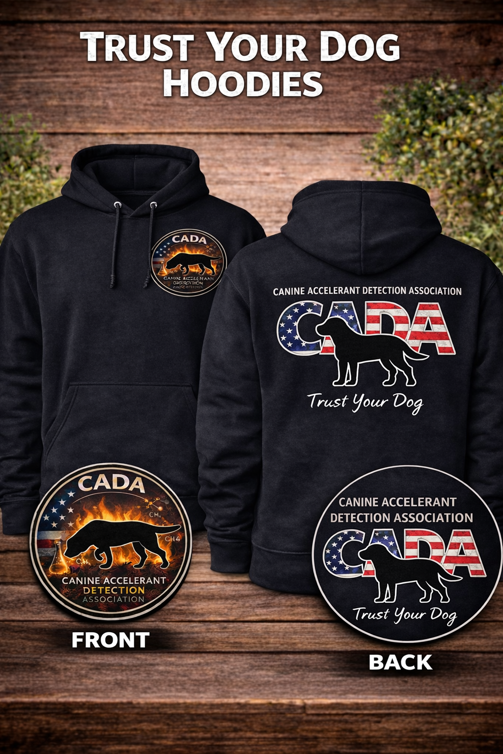 "Trust Your Dog" Hoodie