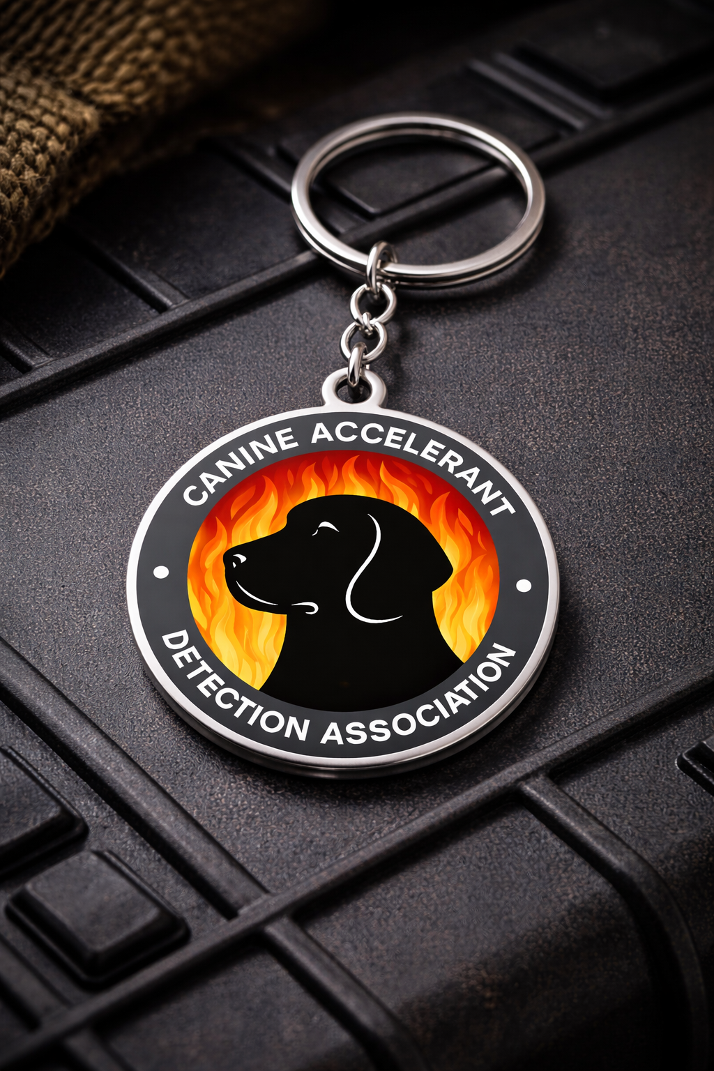 CADA Round Logo Keychain